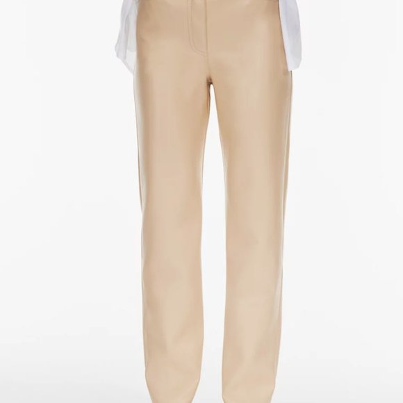 Aritizia The Melina Pant High-waisted Vegan Leather pants - Picture 4 of 8